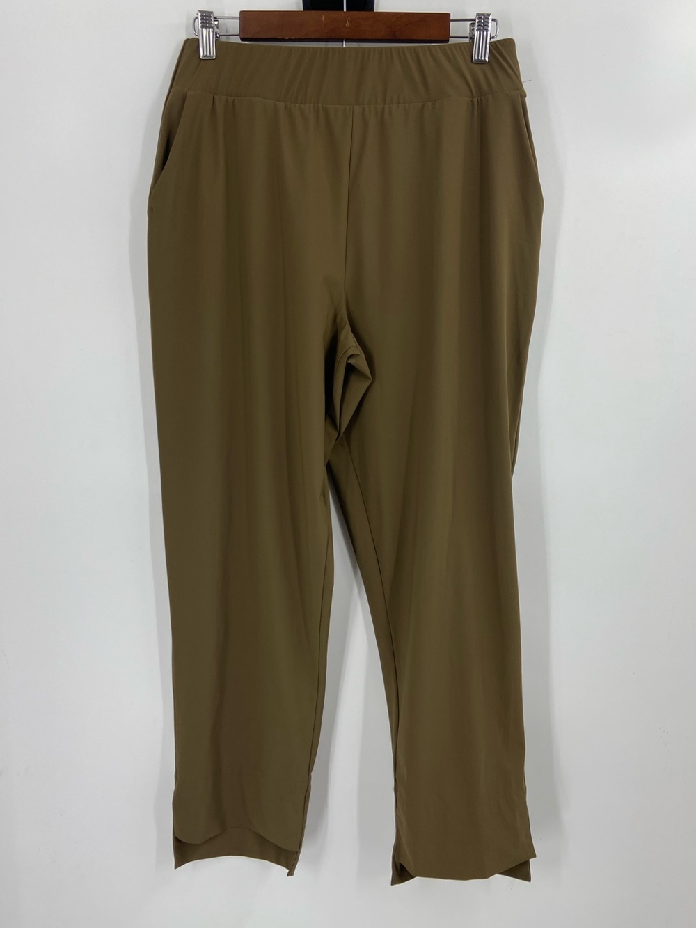 ADAY Straight Up Dress Pants Olive Medium